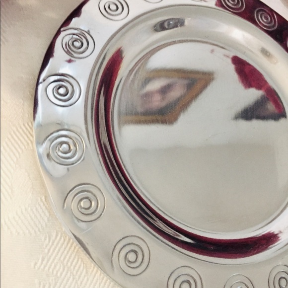 Vintage Like New Small Silver Design Serving Dish - Picture 5 of 8